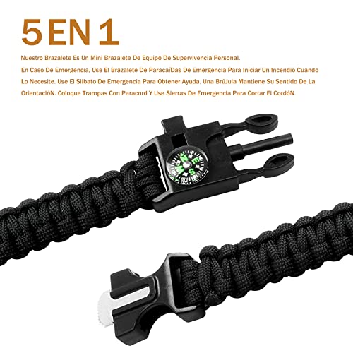 Recopilación y reviews de Pulsera paracord bandera de esta semana. 8 Imagen adicional