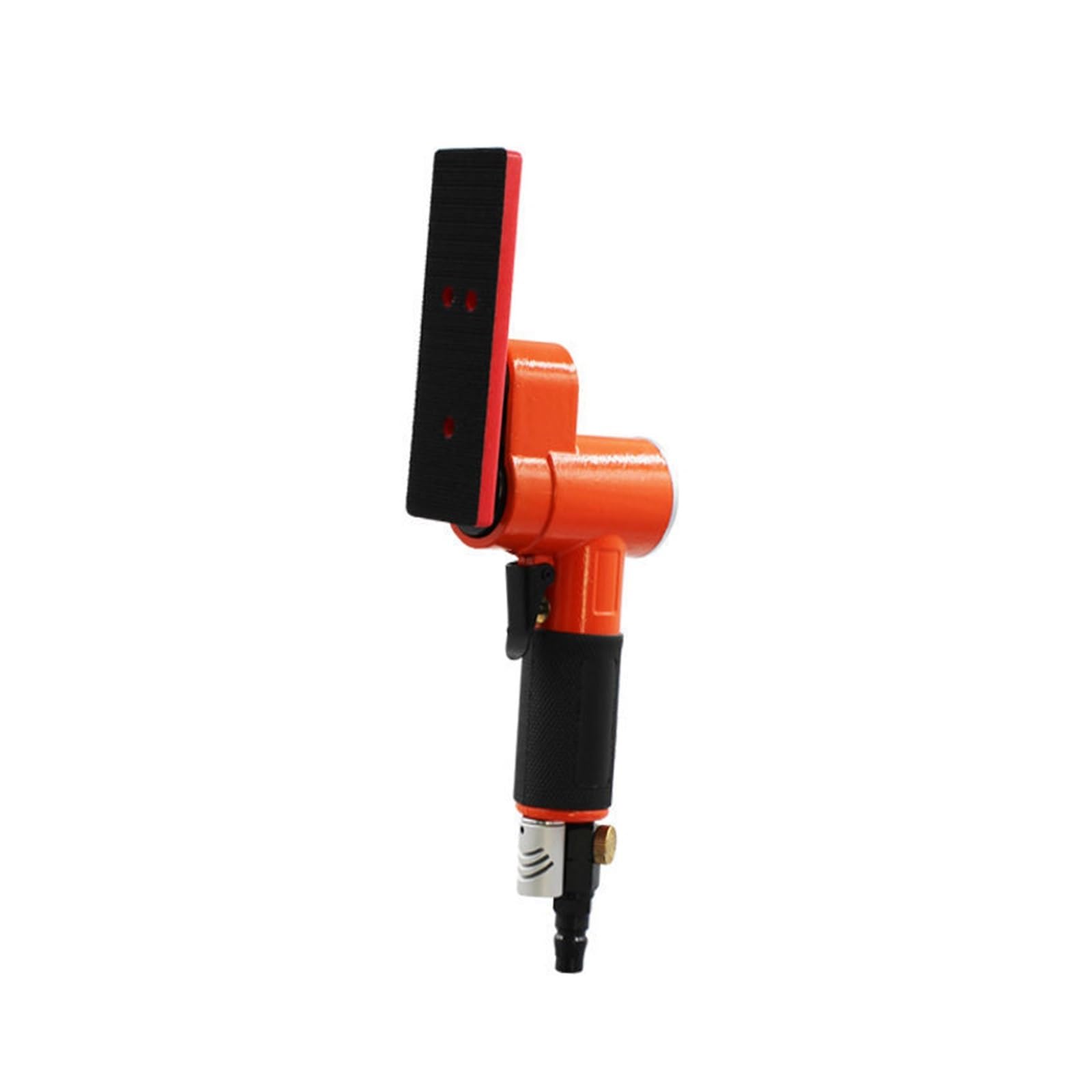 Levigatrice Pneumatica Industriale FS-30, Orbitale Ad Aria Compressa Da 15000 Giri/min Con Attacco Rapido 1/4", Angolare For Legno,Campo Pronto
