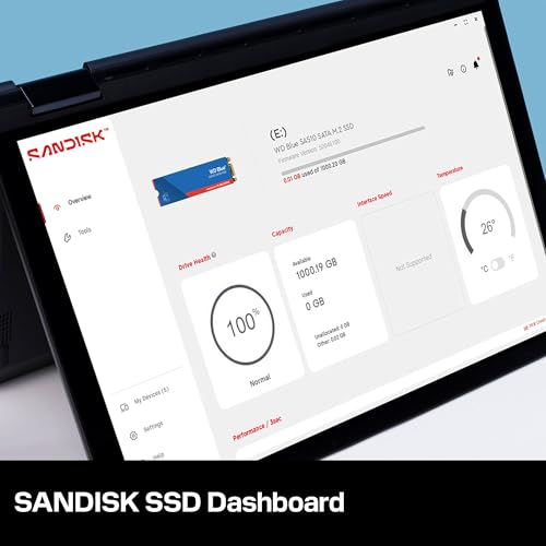 Image of Western Digital 2TB WD Blue SA510 SATA Internal Solid State Drive SSD - SATA III 6 Gb /s, M.2 2280, Up to 560 MB /s - WDS200T3B0B