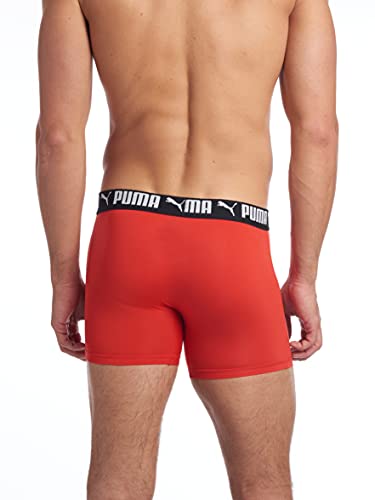 Image of PUMA Men's 4 Pack Performance Boxer Briefs