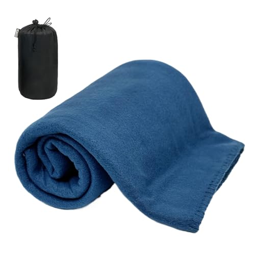 Patifirst Manta de Viaje - Manta Grande para Avión con Bolsa De Transporte,Ropa De Cama Reutilizable, Lavable A Máquina para Dormitorio, Sofá, Acampada, Playa, Picnic