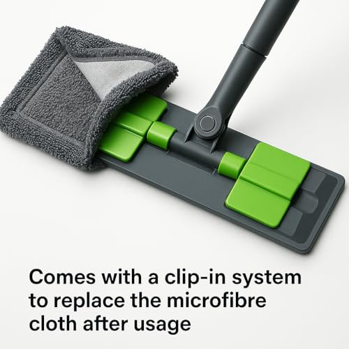 Image of Solar Panel Cleaning Kit - 2 in 1 Brush and Wiper for Efficient, Hassle-Free Maintenance, Professional Solar Panel Cleaning Equipment for Home and Commercial Use, Lightweight and Durable