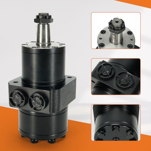 Image of Wheel Motor Hydraulic Motors Fits for Hydro Gear HGM-12P-7172, Ferris 23091 5023091SM, Great Dane TCA15078, Gravely 4915500 00882300, John Deere 32410004