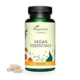 🎯 MULTIVITAMINICO PER UOMO E DONNA: Il nostro integratore fornisce vitamine e minerali essenziali che sono potenzialmente critici per le persone che seguono una dieta vegana o vegetariana. Oltre alla vitamina B12 (metilcobalamina), abbiamo incluso la vitamina D3 (colecalciferolo) e K2, vitamina B2, Ferro, Zinco, Selenio, Iodio e Omega 3. Ottimo in associazione al nostro Calcio Naturale, Collagene Vegano e alla nostra Vitamina C naturale.