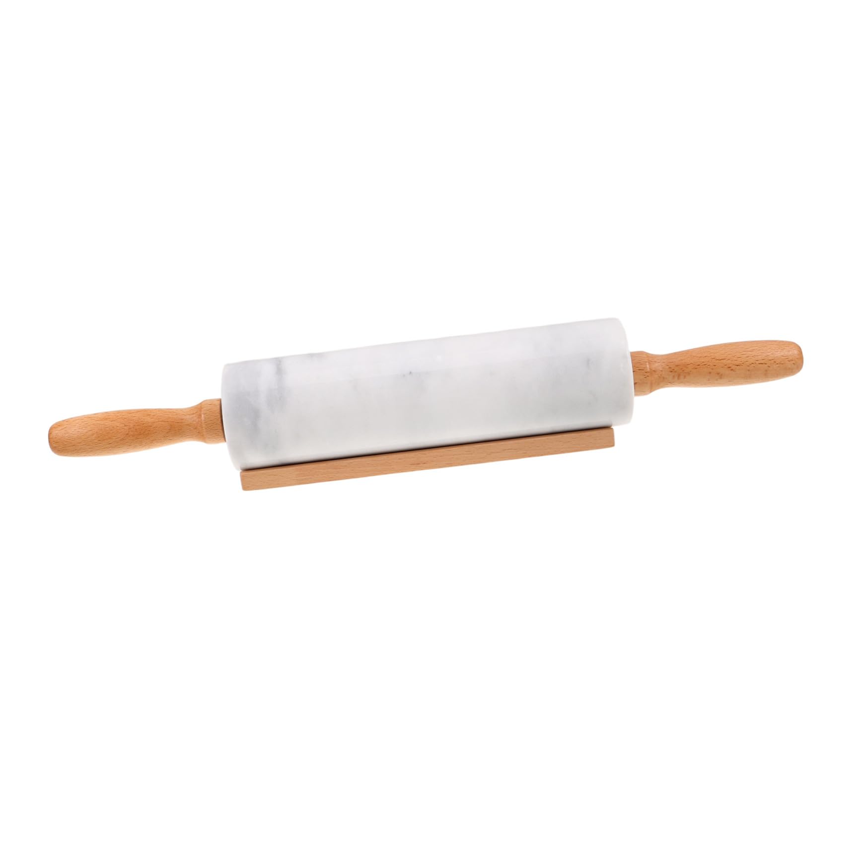 3 Piezas Rodillo de Mármol para Masa Herramienta Ergonómica para Pasta y Repostería Superficie Pulida Antiadherente para Cocina y Envoltorios de Dumplings