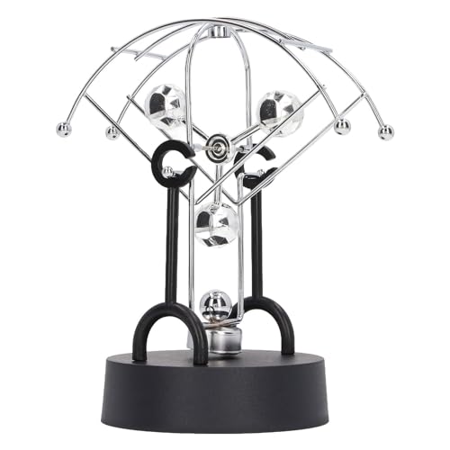 Image of AUGEN Balancing Pendulum Durable Metal Innovative Stress Relief Toy Kinetic Orbital Art for Home Office Desktop Gift Decoration (1 Piece, 7597D13)