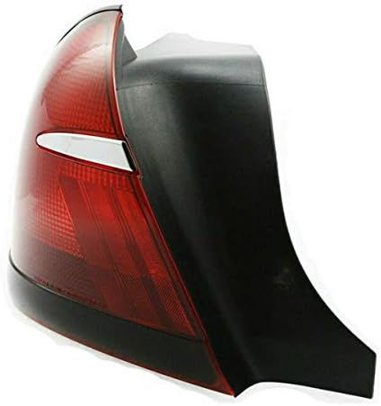 Compatible with 98-02 Grand Marquis Taillight Taillamp Rear Brake Light Tail Lamp w/o Bulb Left Driver Side