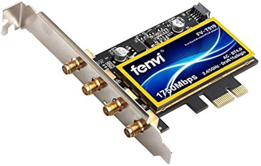 fenvi FV-T919　無線LANカード　（新品・未使用品） Amazon | Fenvi T919 ワイヤレス ネットワークカード 無線LAN カード