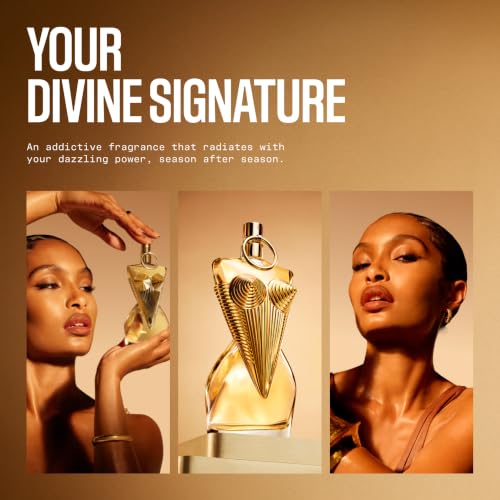 Image of Jean Paul Gaultier Gaultier Divine Eau de Parfum for Women | Long Lasting Floral Perfume for Women with Salty Note, Fleur de Lys & Meringue - Refillable Women's Designer Spray