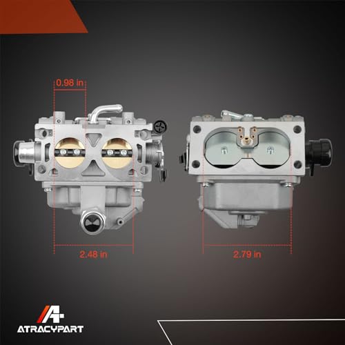 Image of Carburetor Tune Up Kit Compatible with Honda GX630 GX630R GX630RH GX660 GX660R GX660RH GX690 GX690R GX690RH V-Twin Engines, Replace 16100-Z9E-033 16100-Z9E-023 16100-Z9E-003, Includes Fuel Pump