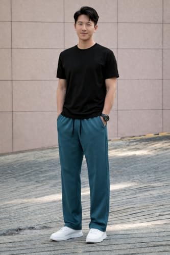 Image of Mack Jonney Men Waffle Knit Cotton Track Pants|Regular Fit |Soft Breathable Lounge Wear|Casual Wear WF-31