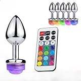 Butt Sets Plug Light Up Toy Anales Adult Toys Plug Relaxing Tool for Men Women Sunglasses-P98H