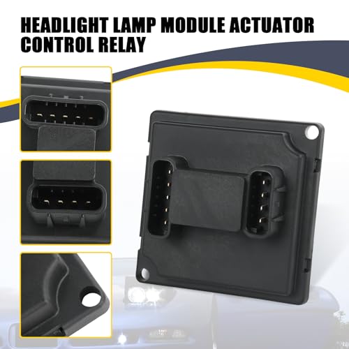 RALBDX Headlight Lamp Module Actuator Control Relay Compatible with 1997-2004 Chevy Corvette C5 Replace # 16523917 16505400 16505538 - Image 4