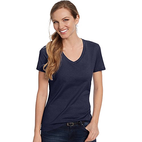Hanes Women's Nano-T V-Neck T-Shirt