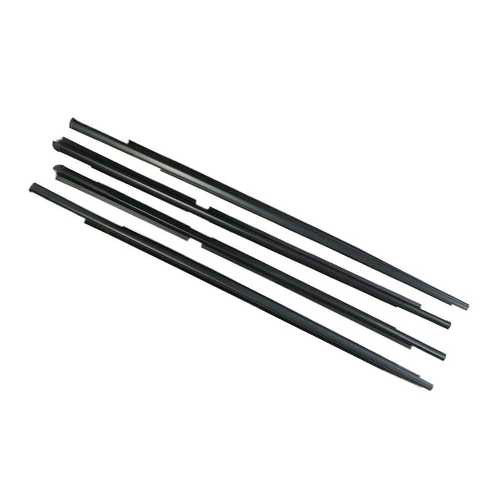 Sealing Strip 4Pcs Window Trim for Toyota for Yaris Hatchback 2006-2013 4 Doors Weatherstrip Seal Strips Rubber Door Moulding 68210-0D100