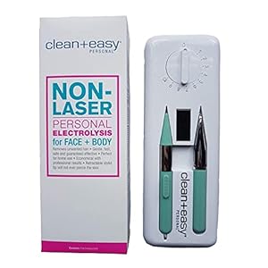 Clean & Easy Deluxe Home Elektrolyse-Set + Stiles Pinzette