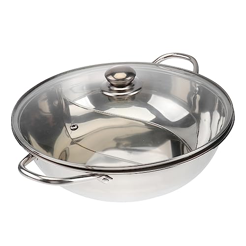 Olla para inducción con tapa de acero inoxidable 28 cm miniatura 1