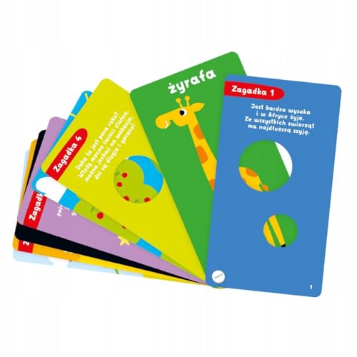 CzuCzu Zagadki z dziurka dla dzieci 3+