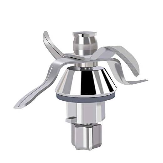 TM31 Cuchillas de Repuesto Compatible con Vorwerk Thermomix TM31 Robot de Cocina en Acero Inoxidable con Junta