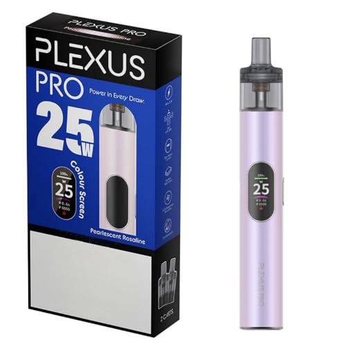 For Innokin Plexus Pro Pod Kit 25 W (Lavande irisé) Batterie 1350 mAh | 2 ml Cartouche double mesh 0,6 Ω / 0,8 Ω | Remplissage par le haut | Réservoir...