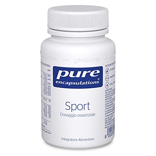 Pure Encapsulations - Sport – Multivitaminico con Vitamine, Minerali e Taurina – Energia e Prestazioni – 30 Capsule