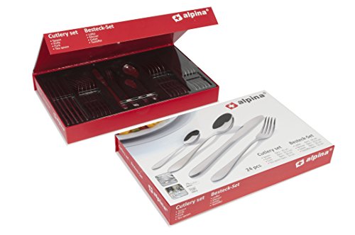 Alpina 22458 kit de couverts 24 pcs pour remplacer vos couverts - 2