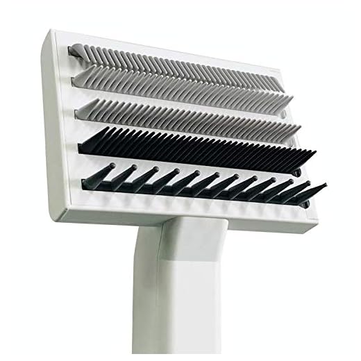 Paws Pamper 4 in 1 Grooming Comb for Dogs & Cats, Self-Cleaning, Multi-Use Brush