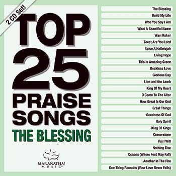 Capitol Christian Distribution Audio CD-Top 25 Praise Songs: The Blessing (2 CD) (Nov)