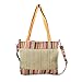 Mato Boho Bohemian Sling Crossbody Shoulder Tote Handmade Brown Aztec Tribal Pattern Womens Bag with Zipper & Adjustable Strap