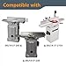 POWERTEC 6 Inch Jointer Blades for Delta 37-190 37-195 37-205 37-220 37-275X, JET JJ-6CS Jointer, Replacement for Delta 37-658, JET 708457K Jointer Knives, Set of 3 (14803)
