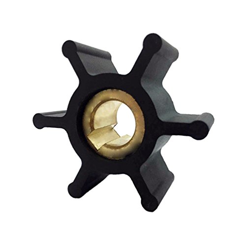 Image of Brass Inboard Impeller Replacement for CEF 500129 JMP 7052 DJ Pump 08-37-0601 Key Drive