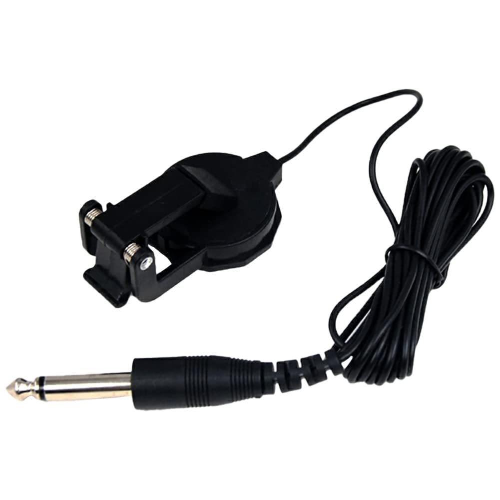 Kqcibz Acoustic Guitar Pickup Clip Pickup Hole Clip Pickup Folk Classical Ukulele Pickup for Acoustic Guitar Violin A