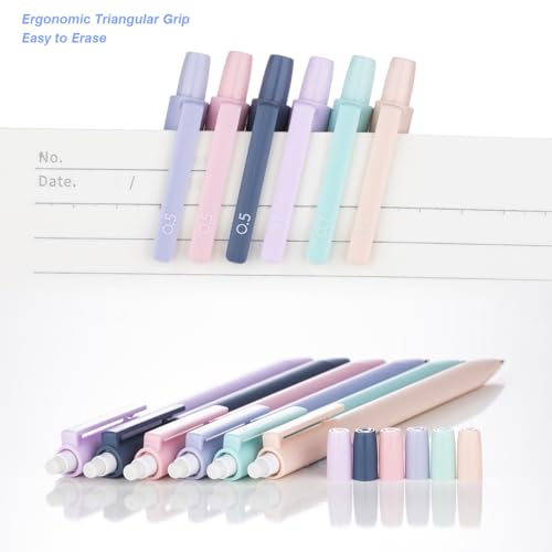 DOSEWART Mechanical Pencil Set with 12PCS Pastel Mechanical Pencils 0.5 & 0.7mm 240PCS HB Pencil Lead Refill, Preppy Things Cute Stuff Back to School Supplies for Students Aesthetic
