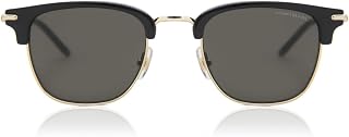 MONTBLANC Sunglasses MB 0242 S- 001 Black/Grey Price In India