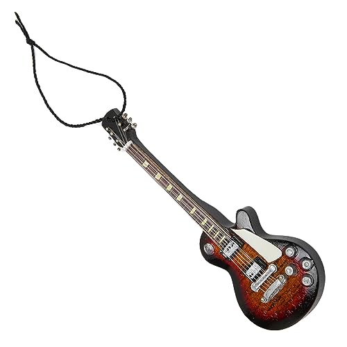 Décoration de Guitare électrique Miniature, Modèle de Guitare électrique Miniature en Bois Massif à Haut Réalisme Tout Assorti pour le Festival de Musique pour les Mélomanes pour - Les Beatles, Paul McCartney, John Lennon, RIngo Starr, George Harrison Décoration de Guitare électrique Miniature, Modèle de Guitare électrique Miniature en Bois Massif à Haut Réalisme Tout Assorti pour le Festival de Musique pour les Mélomanes pour – Image 5