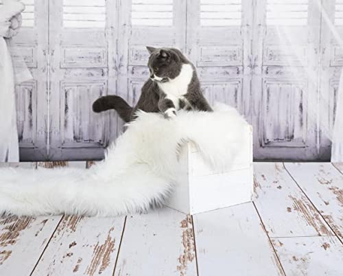 Amazon.co.jp: Kate 1.5x1.2m 木目 ラバーマット 写真用 ゴム製 レトロ