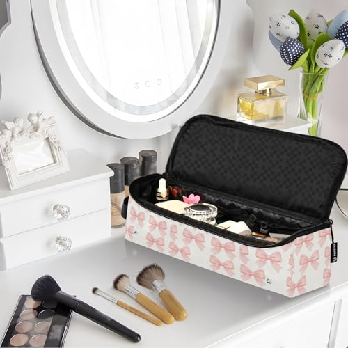 Bolsa de viaje y tapete resistente al calor 2-en-1 para planchas y rizadores de cabello, impermeable, organizador para planchas y rizadores, bolsa para viajar para mujeres miniatura 7