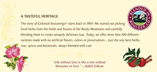 Celestial Seasonings Herbal Tea, Cranberry Apple Zinger, 20 Count (Pack Of 6) #TOP4