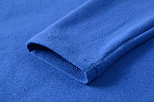 Image of Women's Soft Cotton Turtleneck Top Basic Pullover Sweater
