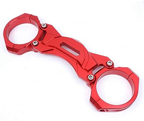 Accessories for Honda CB650F 2014 2015 2016 2017 2018 Motorcycle CNC Aluminum Front Fork Bracket Shock Absorber Damper Balance Brace - (Color: Gray)