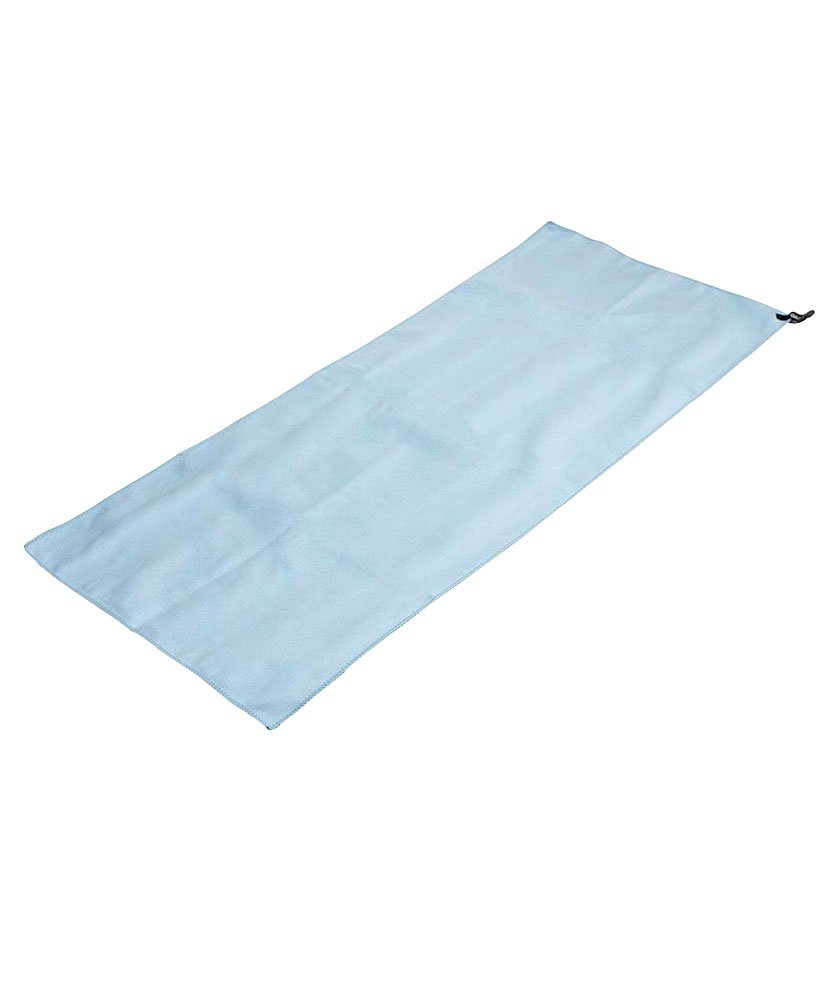 JAVOedgeCompact Roll Up Light Blue Travel Wash Cloth/Towel (15.7"x29.5")