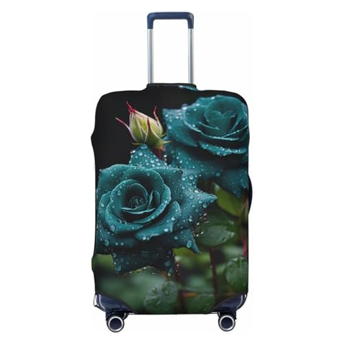 rose made of water Print Luggage Cover Suitcase Protector Anti-scratch Fits 18-32 Inch Trolley Case