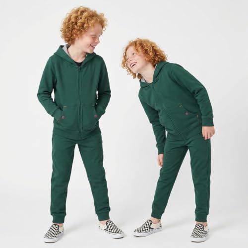 Image of Mightly Fleece Zip Hoodie | Boys & Girls' Organic Cotton Hooded Sweatshirts w /Pockets, Fair Trade Certified for Toddler&Kids