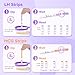Premom Quantitative Ovulation & Pregnancy Test Kit with Sperm Friendly Fertility Gel: 25 LH + 5 HCG Strips + 2 Pee Cups + 2oz Fertility Gel | Accurate LH Tracking | pH Balanced | Works with Premom App