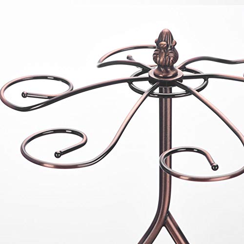 Soporte para botellas de vino Rustico de mesa metálico miniatura 2
