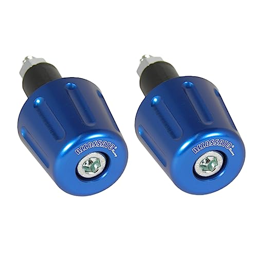 Contrepoids Accossato bleu guidon pour balade en Suzuki GSR 600