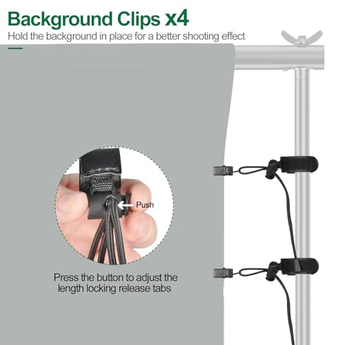 Image of EMART 6x9ft Gray Backdrop for Photography, Large Party Photo Grey Background Curtain Drapes, Washable Polyester Fabric Back Drop Screen Sheet for Birthday Video Studio Portrait Photoshoot