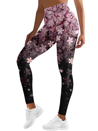Leggings-for-Women-Funny-Gym-Printed-Womens-Yoga-Pants-Tropical-Hawaiian-Mandala-Legging