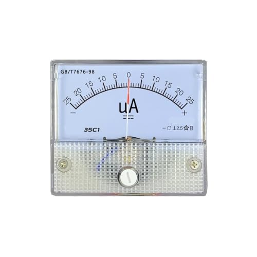 Ampèremètre CC 85C1 évite les erreurs de polarité avec son aiguille centrale -3A à 3A