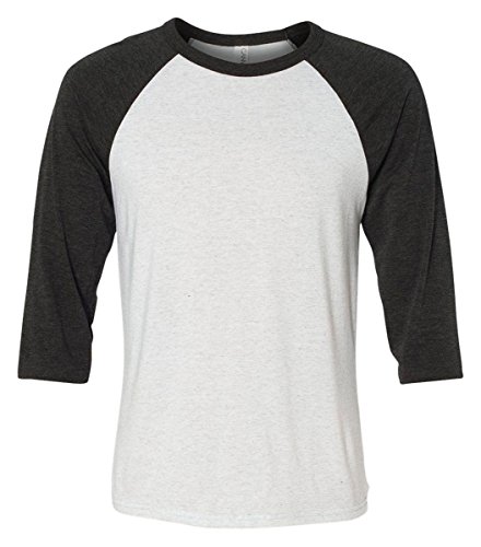 Bella + Canvas 2XL WHT FLK/CHR TRB